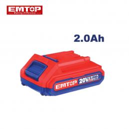EMTOP EBPK20011 แบตเตอรี่ 20V 2.0Ah