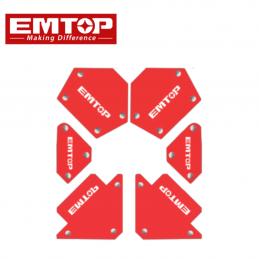 EMTOP EMWH6002 แม่เหล็กฉากงานเชื่อม 6 ชิ้น