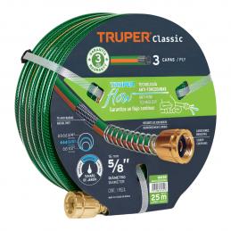 SKI - สกี จำหน่ายสินค้าหลากหลาย และคุณภาพดี | TRUPER 16038 สายยางฉีดน้ำ รุ่นเสริมความแข็งแรง 3 ชั้น 5/8นิ้ว ยาว 25เมตร พร้อมข้อต่ออัลลอย