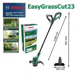 BOSCH EasyGrassCut 23 เครื่องเล็มหญ้าไฟฟ้า 23 ซม. 06008C1H01