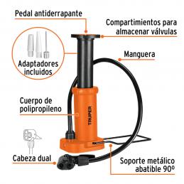 TRUPER 101667 ที่สูบลมแบบเหยียบ 60PSI