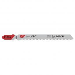 SKI - สกี จำหน่ายสินค้าหลากหลาย และคุณภาพดี | BOSCH T101A ใบเลื่อยจิ๊กซอตัดอะคริลิค หนา 2-20 มิล #2608631010 (5ใบ/แผง)