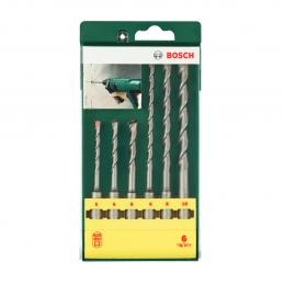 SKI - สกี จำหน่ายสินค้าหลากหลาย และคุณภาพดี | BOSCH 2607019447 ดอกโรตารี่ SDS-Plus 6 ชิ้น set