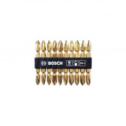 SKI - สกี จำหน่ายสินค้าหลากหลาย และคุณภาพดี | BOSCH 2608522372 ดอกไขควง PH2x65มม สีทอง (แพ๊ค100ชิ้น)