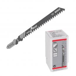 SKI - สกี จำหน่ายสินค้าหลากหลาย และคุณภาพดี | BOSCH 2608637878 ใบเลื่อยจิ๊กซอว์ T 111 C (แพ็ค100ชิ้น)