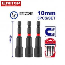 SKI - สกี จำหน่ายสินค้าหลากหลาย และคุณภาพดี | EMTOP EMNS1031 ชุดลูกบล็อกขันสกรู 10มม