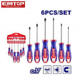 SKI - สกี จำหน่ายสินค้าหลากหลาย และคุณภาพดี | EMTOP ESST0602 ชุดไขควง 6 ชิ้น