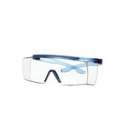 SKI - สกี จำหน่ายสินค้าหลากหลาย และคุณภาพดี | 3M #7100216506 SecureFit 3700 Series แว่นตานิรภัยครอบแว่นตา ขาแว่นสีน้ำเงิน SF3701ASGAF-BLU Scotchgard เคลือบกันฝ้า, เลนส์ OTG AF-AS ใส (10ชิ้น/กล่อง) XA006510243