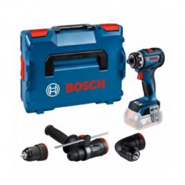 SKI - สกี จำหน่ายสินค้าหลากหลาย และคุณภาพดี | BOSCH GSR18V-90FC สว่านไขควงแบตเตอรี่ 18V แรงบิดสูงสุด 90 Nm หัวถอดเปลี่ยนได้ #06019K62L0