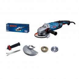 SKI - สกี จำหน่ายสินค้าหลากหลาย และคุณภาพดี | BOSCH GWS30-180B เครื่องเจียร์ 7" 2800 วัตต์ Brushless Motor มีระบบเบรค ระบบป้องกันการสะบัด #06018G0000