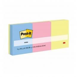 3M #7012610447 โพสต์-อิท® โน้ต 653-9 คละสี ขนาด1.5นิ้วx2นิ้ว ราคาต่อลัง (9 เล่ม/แพ็ค, 48 แพ็ค/ลัง) XP006003089