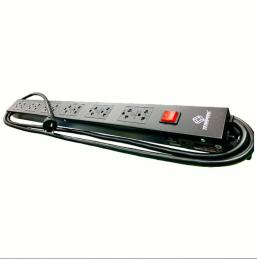 LINK G7-00012B รางปลั๊กไฟ 12 ช่อง 3เมตร สีดำ