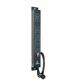 SKI - สกี จำหน่ายสินค้าหลากหลาย และคุณภาพดี | LINK G7-00006B รางปลั๊กไฟ 6 ช่อง 3เมตร สีดำ