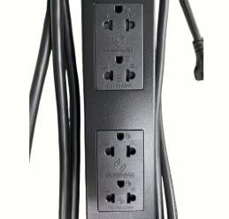 LINK G7-00006B รางปลั๊กไฟ 6 ช่อง 3เมตร สีดำ