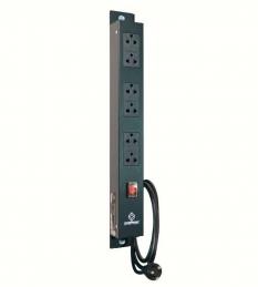LINK G7-00006B รางปลั๊กไฟ 6 ช่อง 3เมตร สีดำ