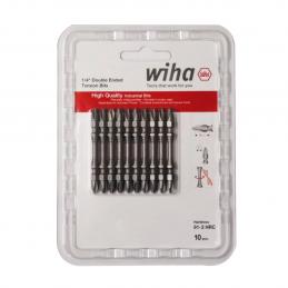 SKI - สกี จำหน่ายสินค้าหลากหลาย และคุณภาพดี | WIHA ดอกไขควงลมสีเงิน #2x65mm.[10ดอก/แพ็ค]#37003