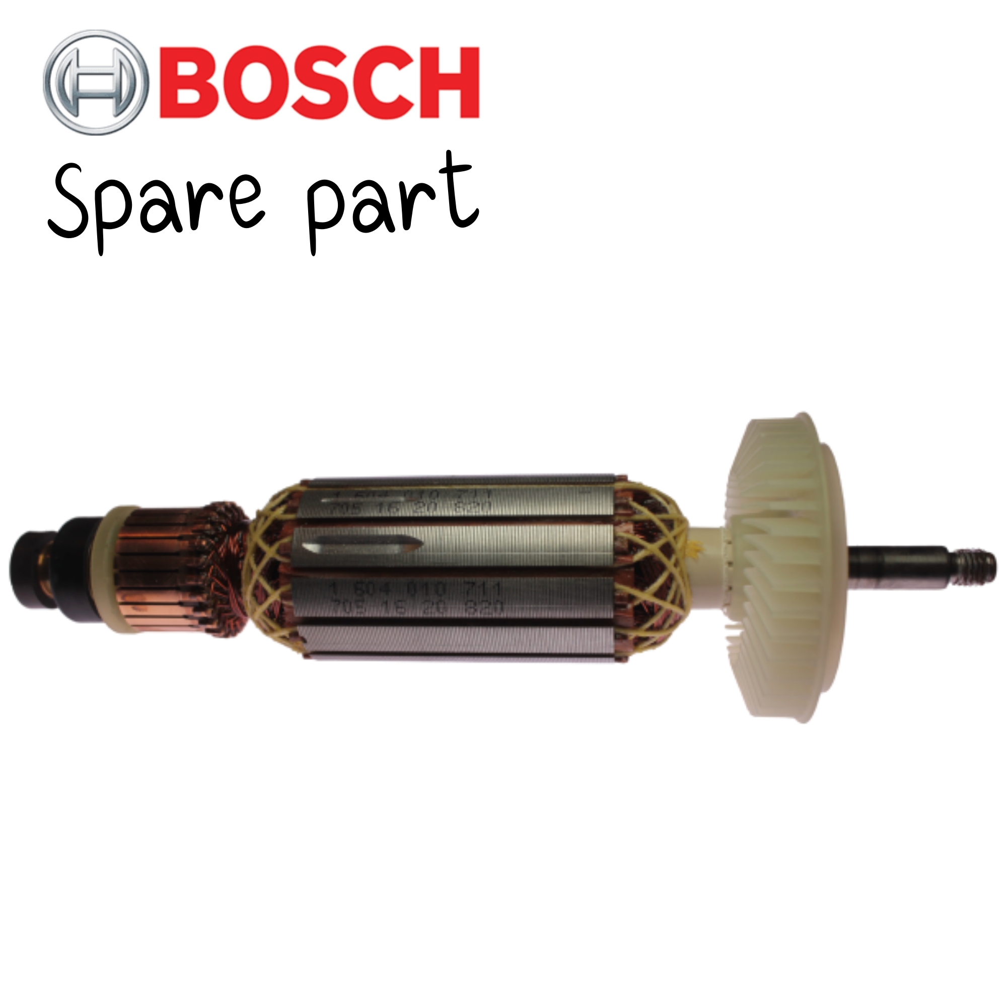 BOSCH 1607000V35 Armature With Fan 230V ทุ่น GWS15-125CL