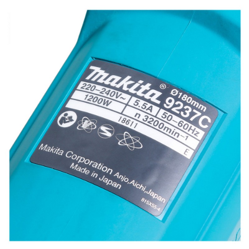 MAKITA 9237C เครื่องขัดเงาสี 7นิ้ว 1200 วัตต์