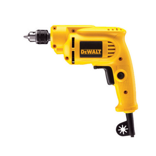 SKI - สกี จำหน่ายสินค้าหลากหลาย และคุณภาพดี | DEWALT DWD010 สว่านเจาะเหล็ก 1/4นิ้ว (6.5มิล) 380W งานหนัก สวิทซ์อัตโนมัติ ปรับซ้าย-ขวาได้
