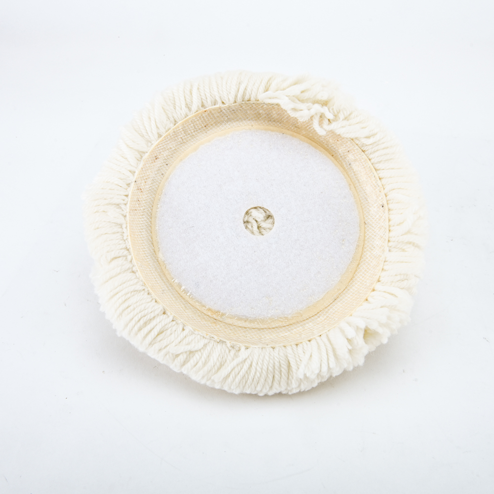 Dongcheng(DCดีจริง) 30050900012 Wool Polishing Wheel (Self-Adhesive) ขนแกะ DSP02-180, DSP04-180