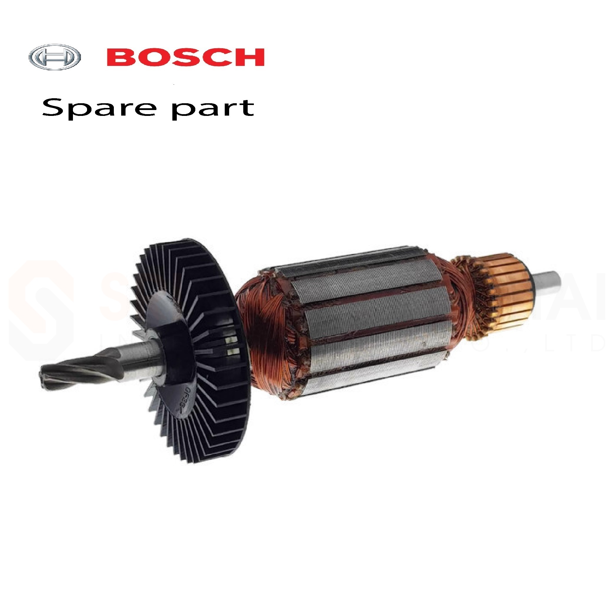 SKI - สกี จำหน่ายสินค้าหลากหลาย และคุณภาพดี | BOSCH 2604011222 #3 Armature ทุ่น GSB20-2RE