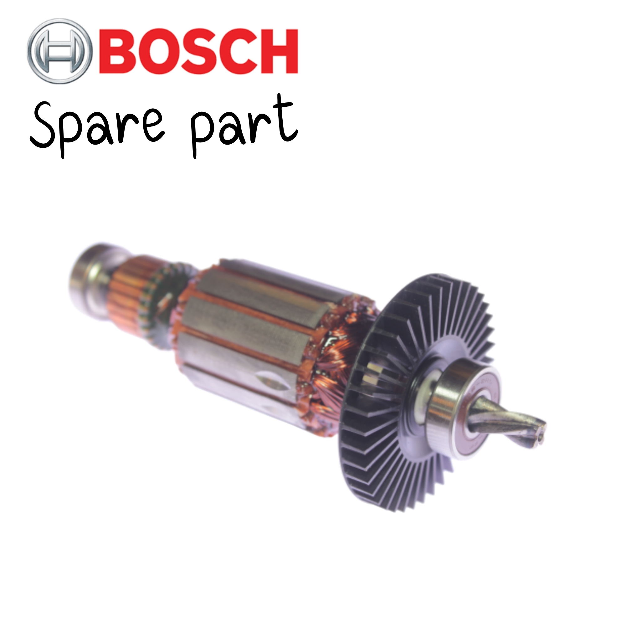 BOSCH 2609120339 #803 (RPLC 2604010803) Armature ทุ่น GBM13RE, GBM13HRE, GSR6-25TE