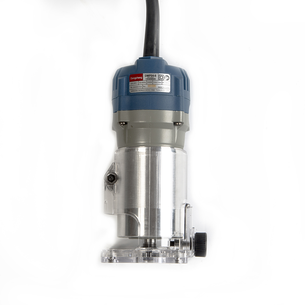 Dongcheng(DCดีจริง) DMP04-6 เครื่องทริมเมอร์ 1/4 นิ้ว เซาะร่องขนาด 6 มม. 550W