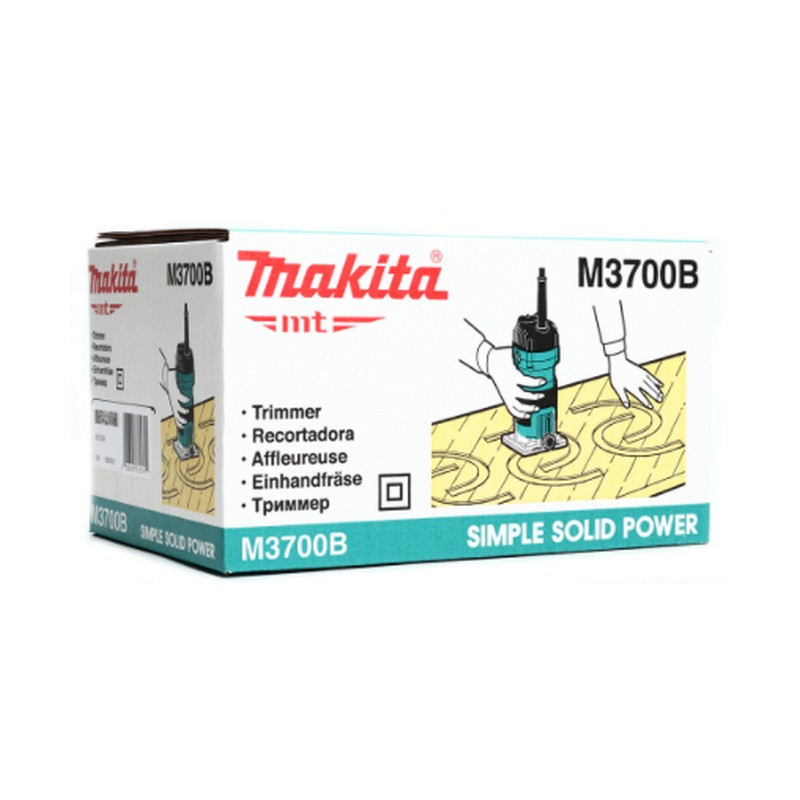MAKITA M3700B เครื่องทริมเมอร์ 1/4นิ้ว
