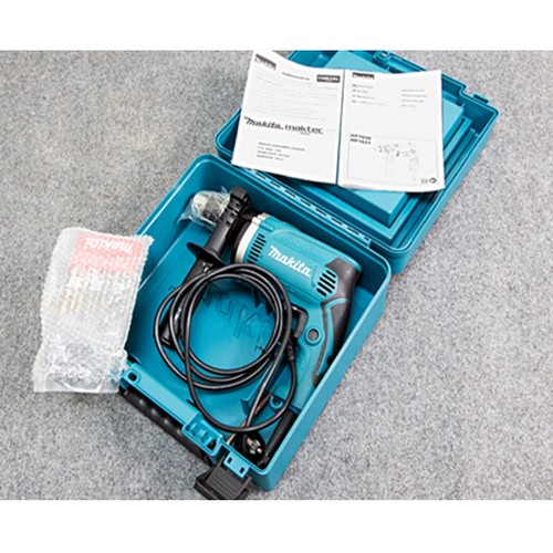 MAKITA HP1630KSP (TH) สว่านกระแทก 16mm (5/8นิ้ว) 710W ปรับช้าเร็ว (มีกล่อง)