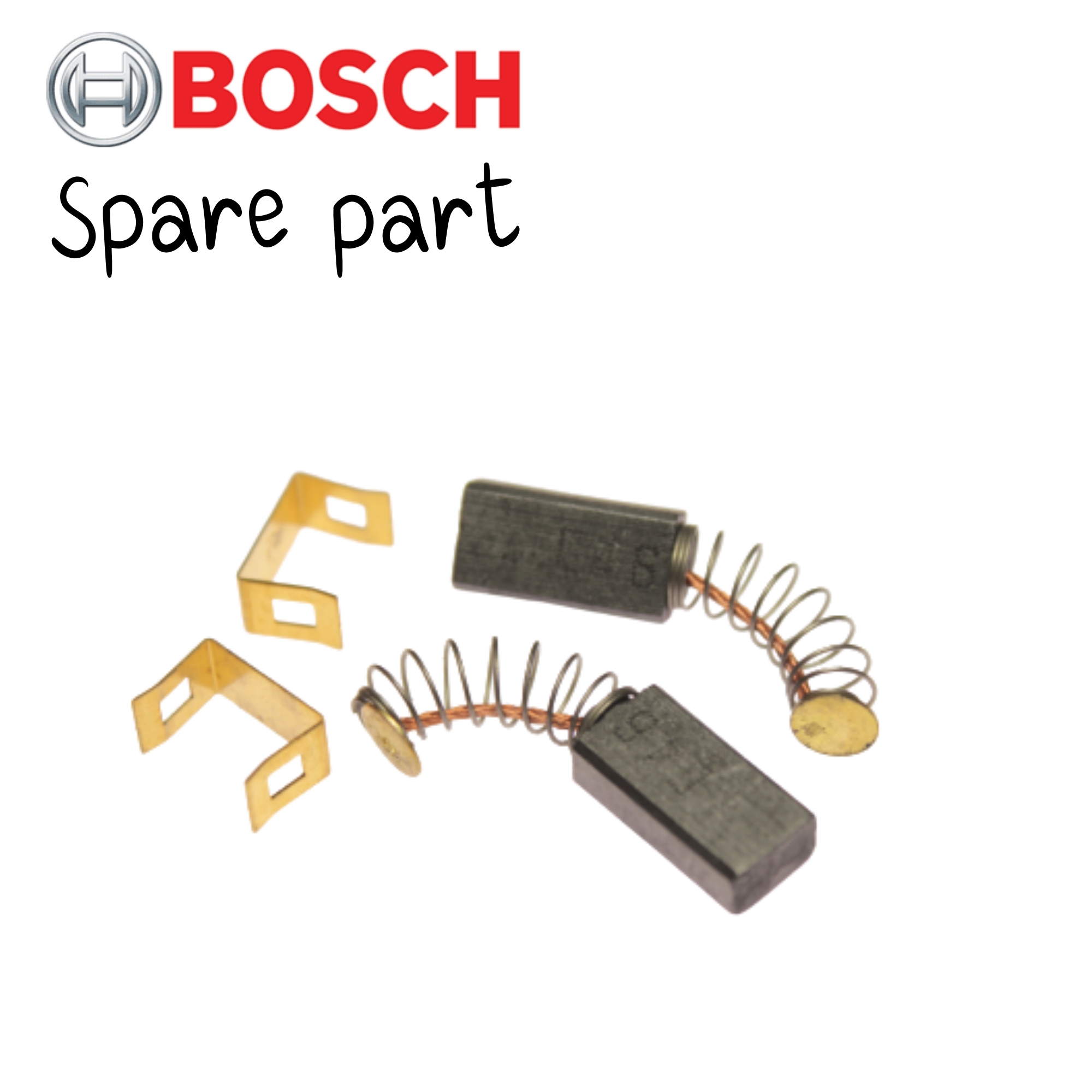SKI - สกี จำหน่ายสินค้าหลากหลาย และคุณภาพดี | BOSCH 2604321905 #810 แปรงถ่าน GSB20-2/RE/RET, 18-2, GSB400RE, GBM13HRE, GSR6-25, 40TE, GDS18-E, GHO31-82, PSB400RE, PSS28AE