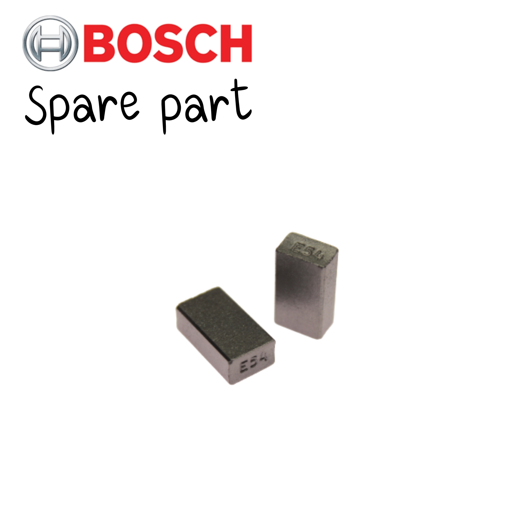 SKI - สกี จำหน่ายสินค้าหลากหลาย และคุณภาพดี | BOSCH 2610391290 แปรงถ่าน GBM10/RE, 13RE, GSB10/RE, 13RE, 16RE (ไม่มีสปริง ใช้กับชุดซองถ่าน)