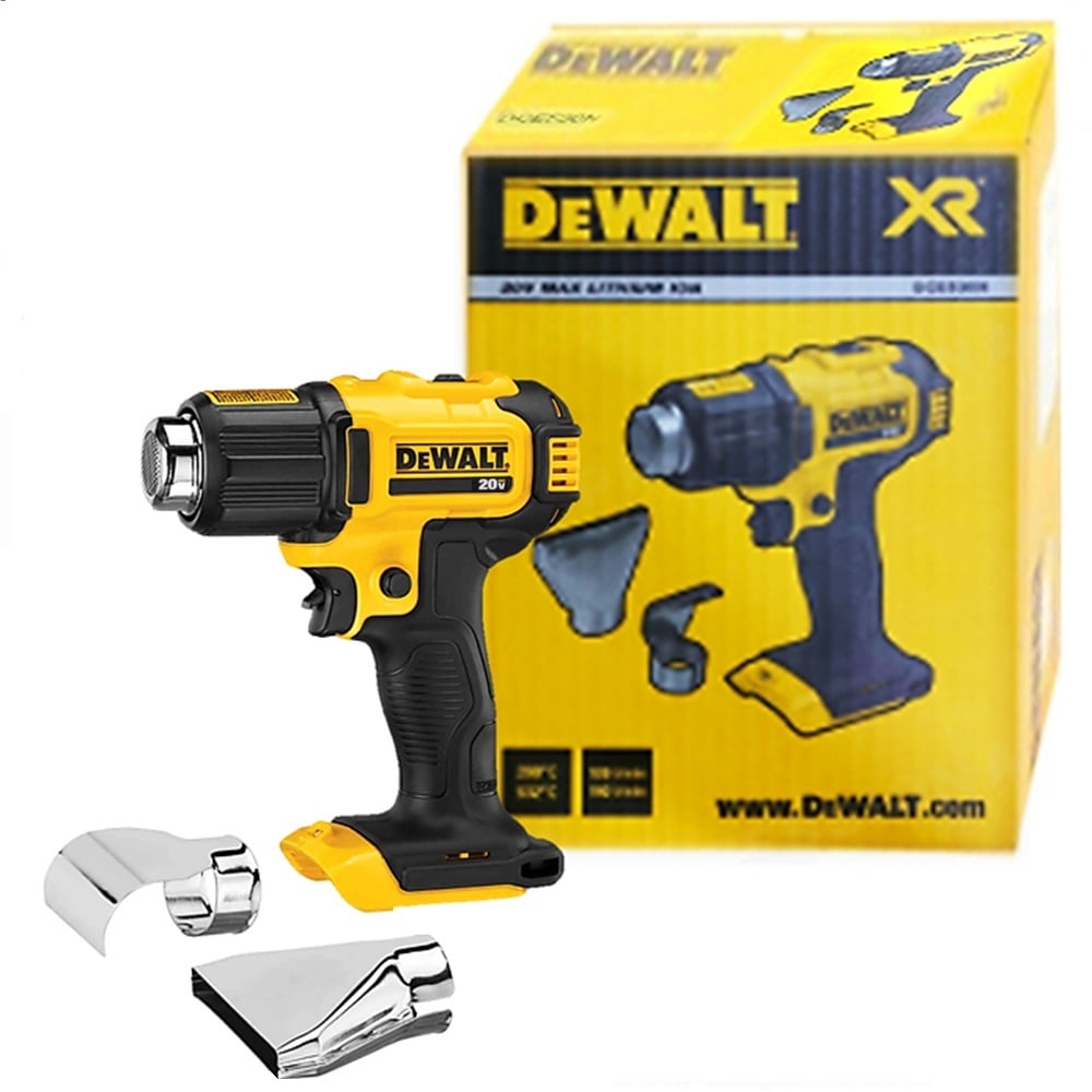 SKI - สกี จำหน่ายสินค้าหลากหลาย และคุณภาพดี | DEWALT DCE530N-KR เครื่องเป่าลมร้อนไร้สาย 18V (เครื่องเปล่า)