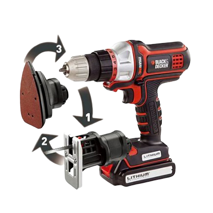 SKI - สกี จำหน่ายสินค้าหลากหลาย และคุณภาพดี | BLACK&DECKER EVO143 สว่านไร้สาย 14.4V