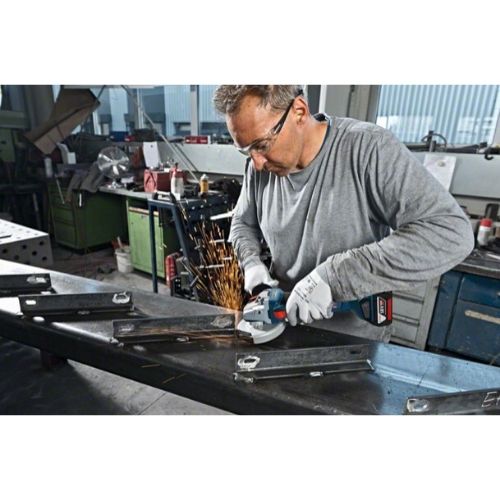 BOSCH GWS18V-10เครื่องเจียร์ 4นิ้ว 18 V เครื่องตัวเปล่า Brushless motor (Solo)  #06019J40k0