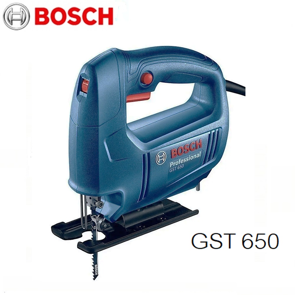 SKI - สกี จำหน่ายสินค้าหลากหลาย และคุณภาพดี | BOSCH GST650 เลื่อยฉลุ สปีดเดียว 450 วัตต์ ปรับรอบได้ (ไม่มีระบบปรับเตะ) #06015A8000