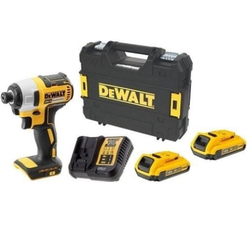 SKI - สกี จำหน่ายสินค้าหลากหลาย และคุณภาพดี | DEWALT DCF787D2-B1 ไขควงกระแทกไร้สาย 18V Brushless Impact Driver 2 battery 2Ah 