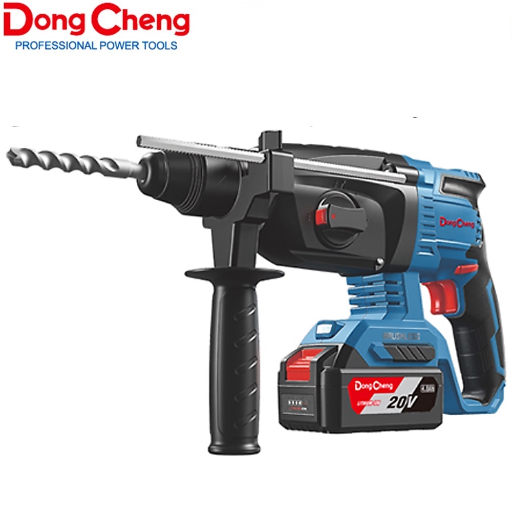 SKI - สกี จำหน่ายสินค้าหลากหลาย และคุณภาพดี | Dongcheng(DCดีจริง) DCZC04-24EM สว่านโรตารี่ไร้สาย 20 โวลท์ ไร้แปรงถ่าน