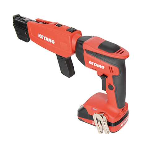 KEYANG ASD-1800L  เครื่องยิงตะปูผนัง 18V. แบตเตอรี่ 5.0 Ah 2 ก้อน แท่นชาร์ต 1 อัน