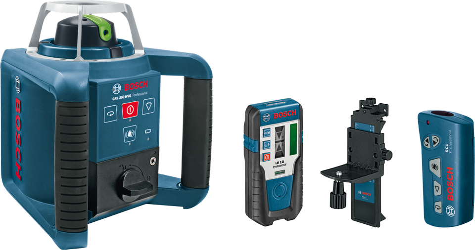 BOSCH GRL300HVG SET (USA) เลเซอร์แบบหมุนกำหนดแนวเส้น 300 เมตร (ชุดSet) #0601061703