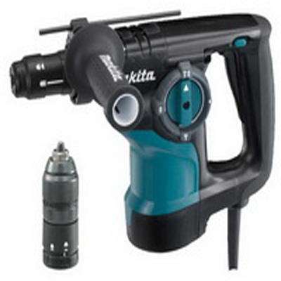 SKI - สกี จำหน่ายสินค้าหลากหลาย และคุณภาพดี | MAKITA HR2810T สว่านโรตารี่ 28mm. 3ระบบ (พร้อมหัวสว่าน) 800W SDS-PLUS (MCC)