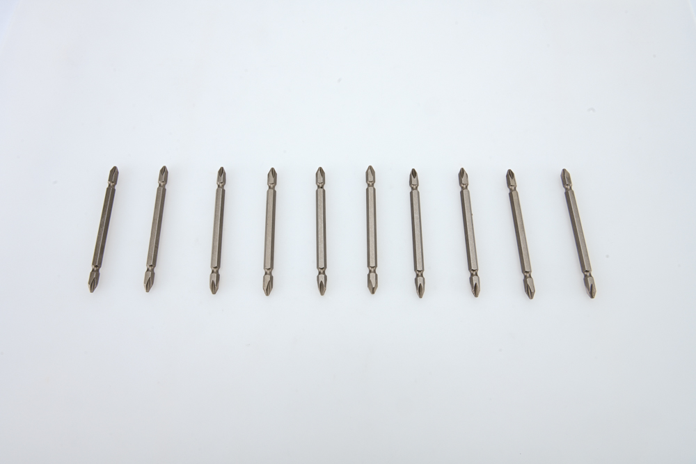 Dongcheng(DCดีจริง) 30470900003 ดอกไขควงลมสีดำ ++ #2x100mm. Double Head Phillips screwdriver bit