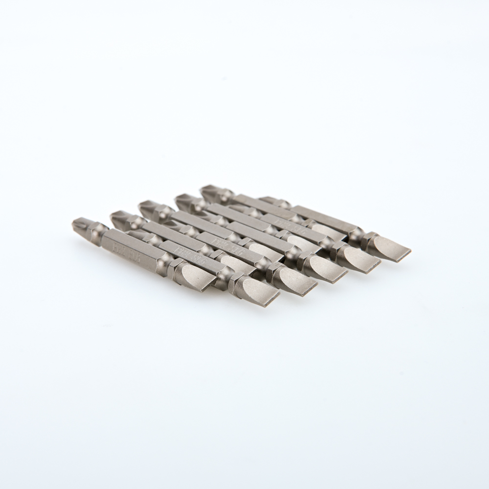 Dongcheng(DCดีจริง) 30470900004 ดอกไขควงลมสีดำ -+ #2x65mm. Phillips and line screwdriver bit