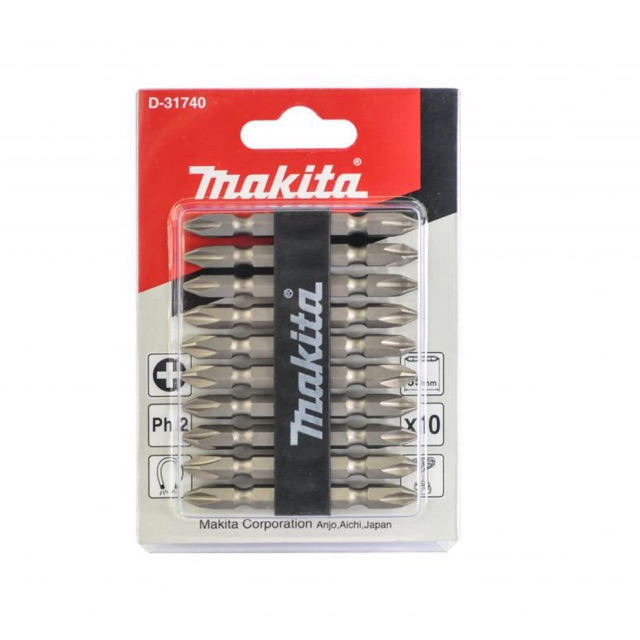 SKI - สกี จำหน่ายสินค้าหลากหลาย และคุณภาพดี | MAKITA D-33679 (D-31740) ดอกไขควงลมแฉก 2x65 mm.