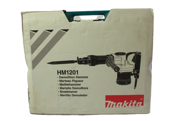 MAKITA HM1201 สกัดคอนกรีต 9.1กก. 21 มิล ระบบ HEX 1130W กล่องพต. (MJ)