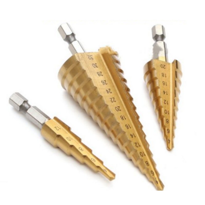 SKI - สกี จำหน่ายสินค้าหลากหลาย และคุณภาพดี | Winton STEP DRILL 4-12,4-20,4-32 mm (3 ตัวชุด)