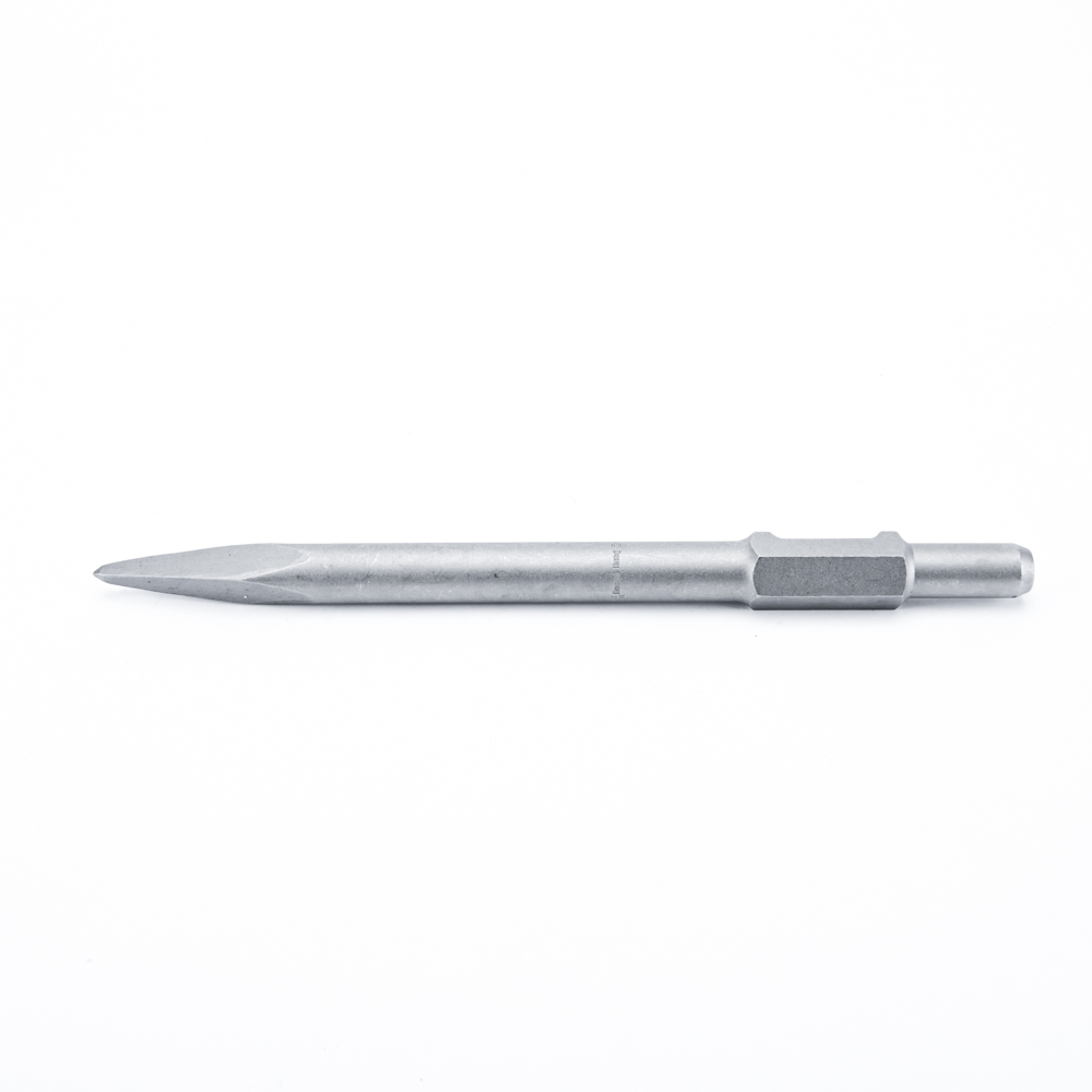 Dongcheng(DCดีจริง) 30470300007 ดอกสกัดปลายแหลม 30x400 HEX PH65 point Chisel