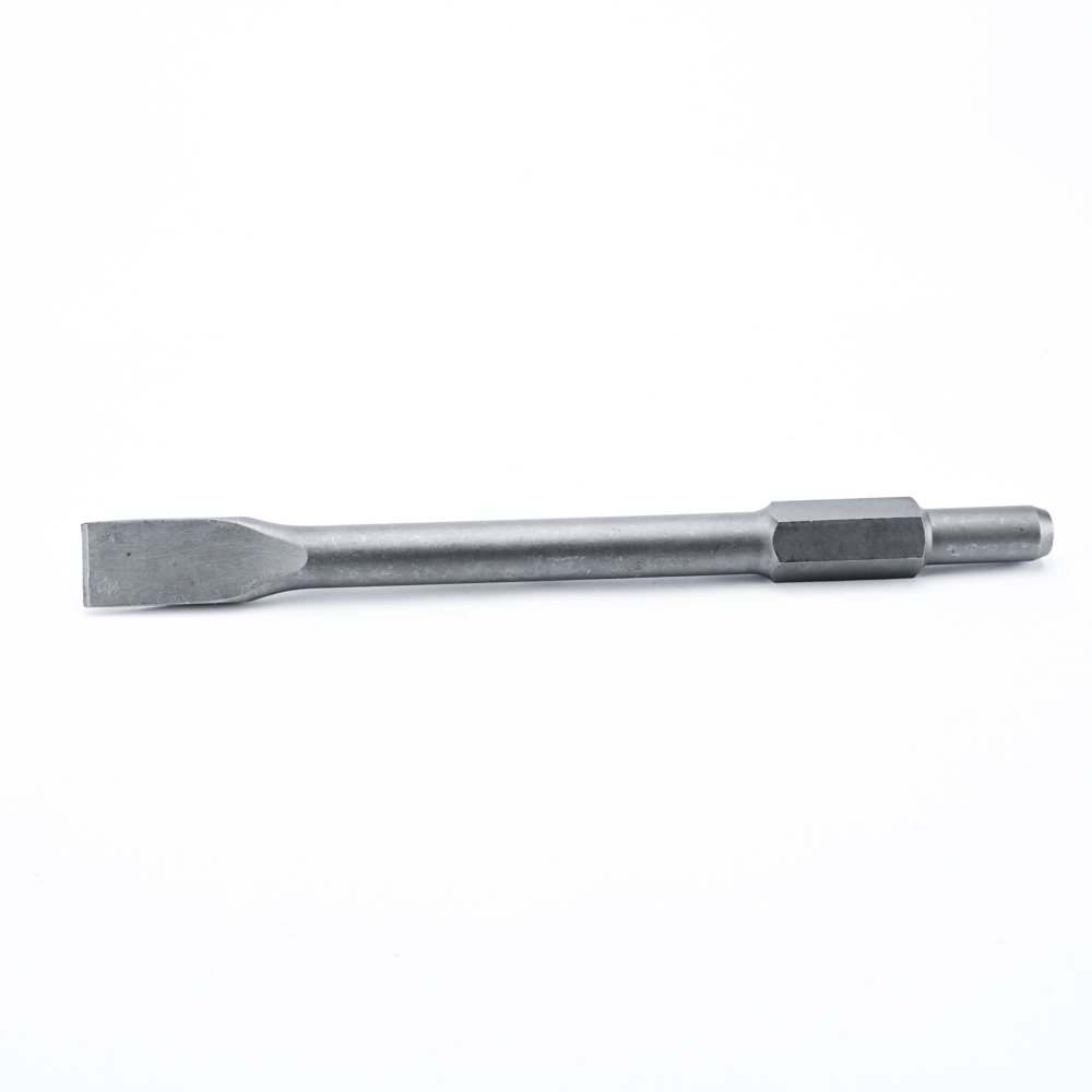 Dongcheng(DCดีจริง) 30470300008 ดอกสกัดปลายแบน 30x400 HEX PH65 Flatt Chisel