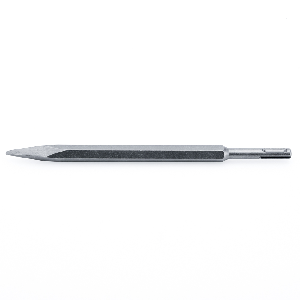 Dongcheng(DCดีจริง) 30470300009 ดอกสกัดปลายแหลม 14x250 SDS-plus Point Chisel