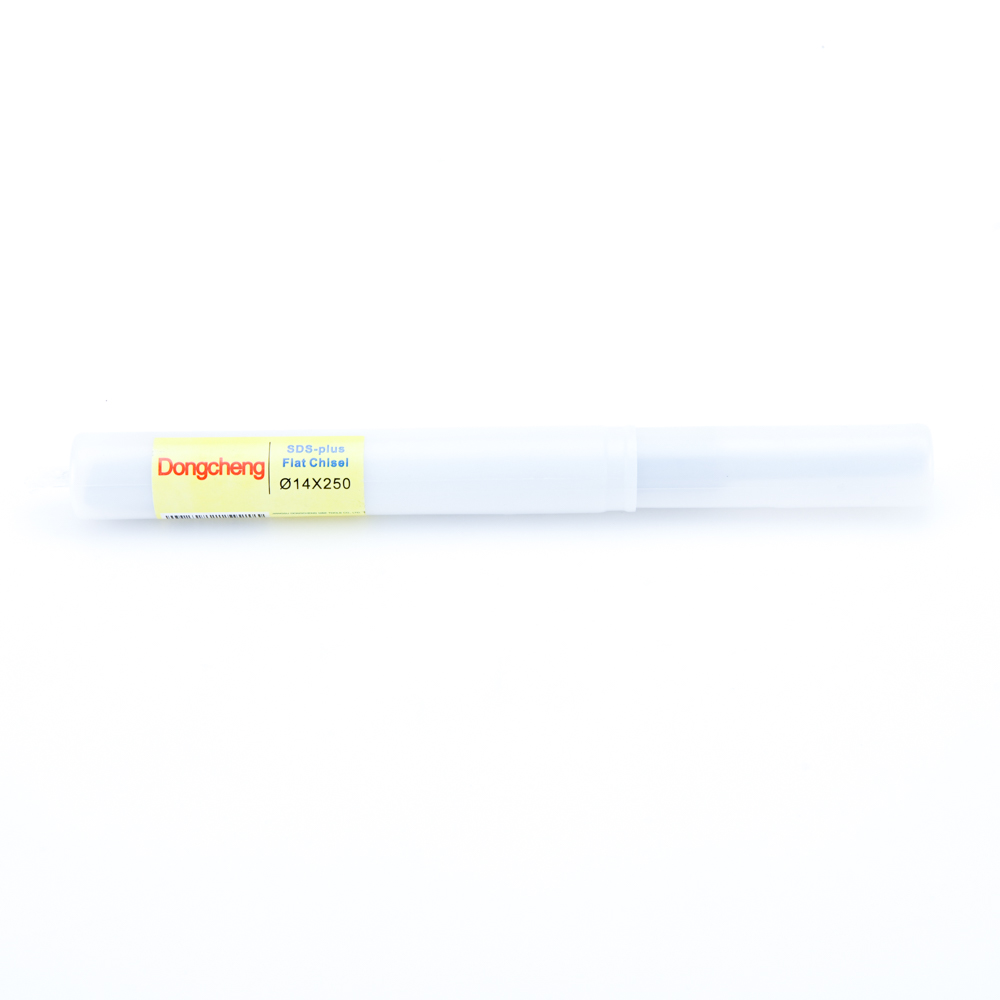 Dongcheng(DCดีจริง) 30470300010 ดอกสกัดปลายแบน 14x250 SDS-plus Flat Chisel