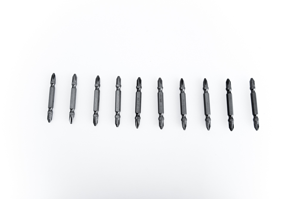 Dongcheng(DCดีจริง) 30470900002 ดอกไขควงลมสีดำ ++ #2x65mm. Double Head Phillips screwdriver bit